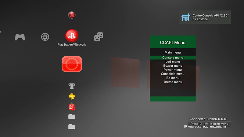 Manager ps3. CCAPI ps3. PLAYSTATION 3 Jailbreak. PSX Core. Меню sp3 Hen.